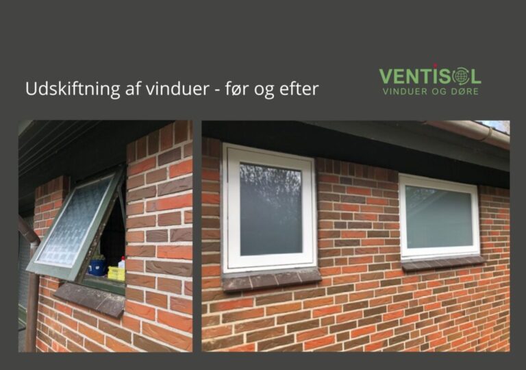 Udskiftning af vinduer Udskiftning af vinduer